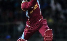 West Indies batsman Marlon Samuels.