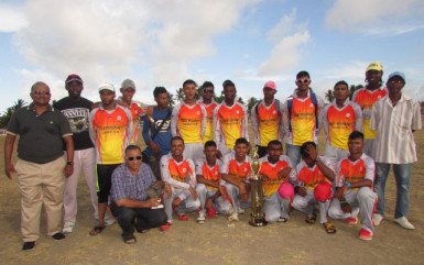 The winning PMCC team after their victory over Albion 