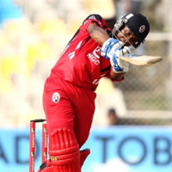 23-year-old Evin Lewis plundered 101 not out from 65 balls. 