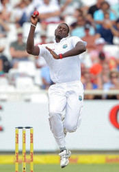 Captain and pacer Jason Holder … was the best bowler with two for 41. (file photo)