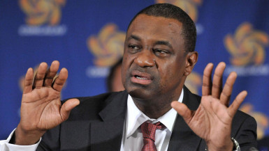 Disgraced former CONCACAF president and FIFA vice president, Jeffrey Webb.  