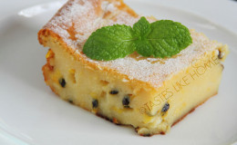 Passion Fruit Pudding (Photo by Cynthia Nelson)
