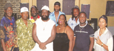  The Yoruba Singers with leader Eze Rockcliffe (fourth, left) 