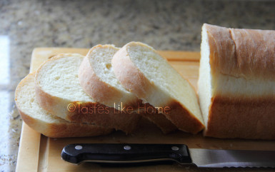 Standard (regular white) bread (Photo by Cynthia Nelson)