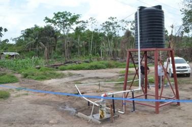 The well in Hururu Mission 
