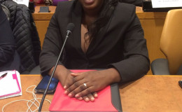 Nakisha at the UN in New York