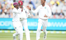 Opener Kraigg Brathwaite (right) … one of the young West Indies players seen as a future Test star. 