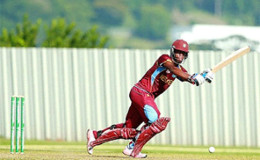 Left-hander Shimron Hetmyer … set to lead West Indies at the Under-19 World Cup next month in Bangladesh. 