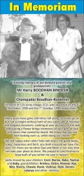 Harry Boodhan Bindesh & Champadai Boodhan-Rookmin