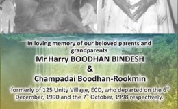 Harry Boodhan Bindesh & Champadai Boodhan-Rookmin
