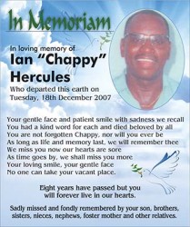 Ian "Chappy" Hercules