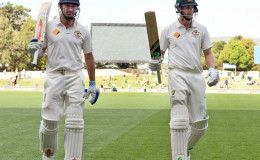 At stumps on Day 1, Adam Voges was unbeaten on 174 with Shaun Marsh not out 139 in a unbeaten fourth-wicket partnership of 317.