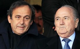 Michel Platini (left) and Sepp Blatter