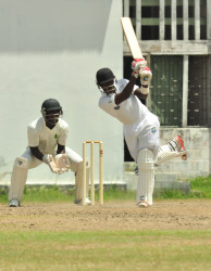 Kevon Boodie, above and inset, has set himself the goal of scoring the most runs by a Guyanese batsman in the upcoming NAGICO Super50 competition.