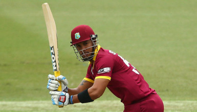 Opener Lendl Simmons failed to score for the third time in four outings for Brisbane Heat. 