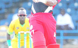 Left-handed opener Evin Lewis top-scored with a brilliant knock of 102. (file photo)