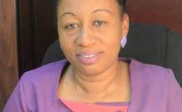 Marclene Merchant, General Manager of the Transport & Harbours Department (GINA photo) 