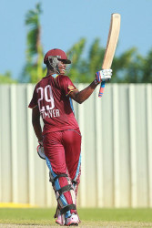  Captain Shimron Hetmyer struck 136 to lead West Indies Under-19s to a handsome 