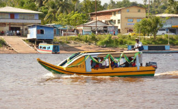  The ‘David G II’, which will now be operating in the Upper Demerara River to serve the children of Region 10- Upper Demerara- Upper Berbice. (Ministry of the Presidency photo)