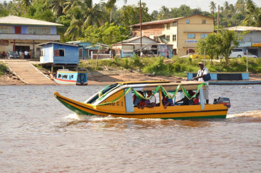  The ‘David G II’, which will now be operating in the Upper Demerara River to serve the children of Region 10- Upper Demerara- Upper Berbice. (Ministry of the Presidency photo) 