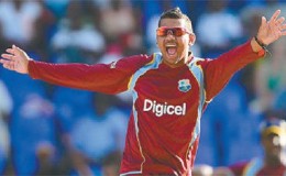Off-spinner Sunil Narine … only West Indies player in top 20 of the ODI rankings. 