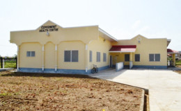 The newly commissioned health centre at Bath, West Coast Berbice (GINA photo)