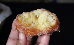 The doughnut is soft, light, and melts in your mouth (Photo by Cynthia Nelson)