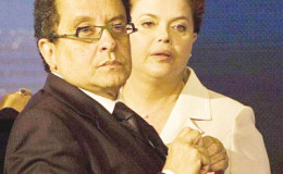 Joao Santana and Dilma Rousseff 