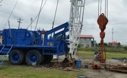 Work on the well ongoing 