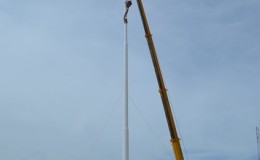 The flagpole (GINA photo)
