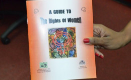 A copy of the book  ‘A Guide to the Rights of Women’ (GINA photo)