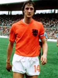 Johan Cruyff in his playing days