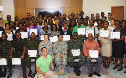 The participants and the trainers (US Embassy photo) 
