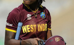 Britney Cooper played superbly for her career-best 61 against New Zealand Women in the semi-final on Thursday. 