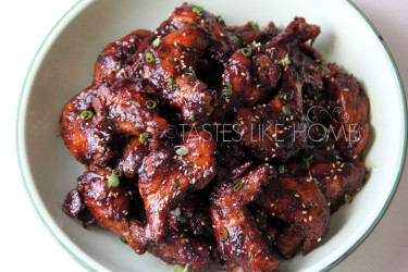 Spicy Asian Wings  Photo by Cynthia Nelson