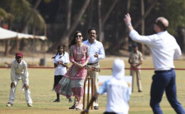 UK Royals in cricket match