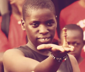 International chess player from Uganda Phiona Mutesi is photographed holding the chess queen in her palm, her favourite chess piece. A Disney film about Mutesi’s road to becoming an accomplished chess player, The Queen of Katwe starring Oscar winner Lupita Nyong’o, is set to be released in September. Mutesi has inspired a fair number of young women to play chess.