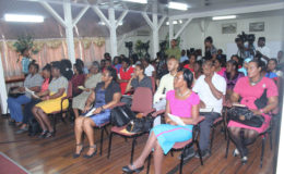 A section of the audience at the launching (GINA photo)