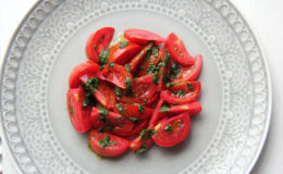  Tomatoes with Basil Oil
Photo by Cynthia Nelson