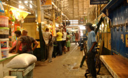 Still the same: The transformation in the trading area outside the Bourda Market is still to extend to the inside.