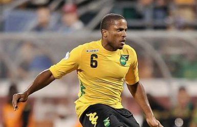 Reggae Boy Jermaine Taylor … his own goal helped New England earn a draw against Portland Timbers. 