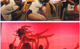 Scenes from the Free Souls Dance Theatre Company’s production ‘This is Guyana’

