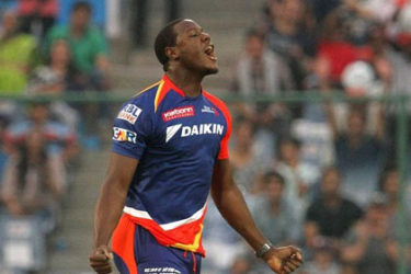 West Indies all-rounder Carlos Brathwaite grabbed two wickets and effected a brilliant run out. 