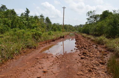 The previously deplorable Barabina road (GINA photo)