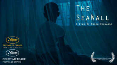 The poster for The Seawall (short film) 