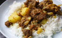  Beef Curry with Rice (Photo by Cynthia Nelson)
