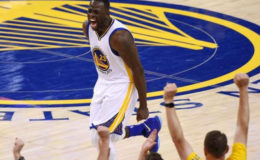 Draymond Green was outstanding as the Golden State Warriors took a 2-0 lead over the Cleveland Cavaliers Sunday.
