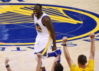 Draymond Green was outstanding as the Golden State Warriors took a 2-0 lead over the Cleveland Cavaliers Sunday.