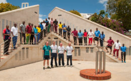 The attendees of the WICB/ECB Level Three Coaches course in Barbados.
