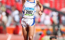Former Olympic race walk champion Italy’s  Alex Schwazer
